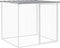 vidaXL-Kippenhok-met-dak-1003x98x90-cm-gegalvaniseerd-staal-lichtgrijs