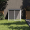vidaXL - Kippenhok - met - dak - 103x98x90 - cm - gegalvaniseerd - staal - antraciet