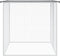 vidaXL - Kippenhok - met - dak - 103x98x90 - cm - gegalvaniseerd - staal - lichtgrijs