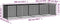 vidaXL-Kippenhok-met-dak-403x98x90-cm-gegalvaniseerd-staal-lichtgrijs