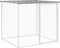 vidaXL-Kippenhok-met-dak-403x98x90-cm-gegalvaniseerd-staal-lichtgrijs