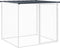 vidaXL - Kippenhok - met - dak - 403x98x90 - cm - gegalvaniseerd - staal - antraciet