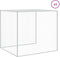 vidaXL - Kippenhok - met - dak - 403x98x90 - cm - gegalvaniseerd - staal - antraciet
