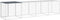 vidaXL - Kippenhok - met - dak - 403x98x90 - cm - gegalvaniseerd - staal - antraciet