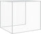 vidaXL - Kippenhok - met - dak - 403x98x90 - cm - gegalvaniseerd - staal - antraciet