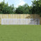 vidaXL-Kippenhok-met-dak-603x98x90-cm-gegalvaniseerd-staal-lichtgrijs