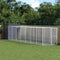 vidaXL - Kippenhok - met - ren - 165x863x181 - cm - gegalvaniseerd - staal - antraciet