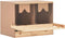 vidaXL - Kippenlegkast - 2 - compartimenten - 63x40x45 - cm - massief - grenenhout