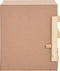 vidaXL - Kippenlegkast - 2 - compartimenten - 63x40x45 - cm - massief - grenenhout