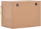 vidaXL - Kippenlegkast - 2 - compartimenten - 63x40x45 - cm - massief - grenenhout