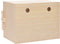 vidaXL - Kippenlegkast - 2 - compartimenten - 63x40x45 - cm - massief - grenenhout