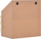 vidaXL - Kippenlegkast - 2 - compartimenten - 63x40x65 - cm - massief - grenenhout
