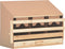vidaXL - Kippenlegkast - 3 - compartimenten - 72x33x54 - cm - massief - grenenhout