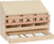 vidaXL - Kippenlegkast - 3 - compartimenten - 72x33x54 - cm - massief - grenenhout
