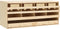 vidaXL - Kippenlegkast - 4 - compartimenten - 106x40x45 - cm - massief - grenenhout