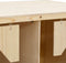 vidaXL - Kippenlegkast - 4 - compartimenten - 106x40x45 - cm - massief - grenenhout