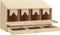vidaXL - Kippenlegkast - 4 - compartimenten - 106x40x59 - cm - massief - grenenhout