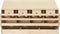 vidaXL - Kippenlegkast - 4 - compartimenten - 106x40x59 - cm - massief - grenenhout