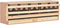 vidaXL - Kippenlegkast - 5 - compartimenten - 117x33x38 - cm - massief - grenenhout