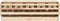 vidaXL - Kippenlegkast - 5 - compartimenten - 117x33x38 - cm - massief - grenenhout