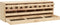 vidaXL - Kippenlegkast - 5 - compartimenten - 117x33x38 - cm - massief - grenenhout
