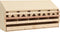 vidaXL - Kippenlegkast - 5 - compartimenten - 117x33x54 - cm - massief - grenenhout