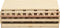 vidaXL - Kippenlegkast - 5 - compartimenten - 117x33x54 - cm - massief - grenenhout