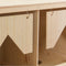 vidaXL - Kippenlegkast - 5 - compartimenten - 117x33x54 - cm - massief - grenenhout