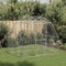 vidaXL - Kippenren - 2,5x2x2,25 - m - gegalvaniseerd - staal