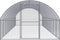 vidaXL - Kippenren - 3x10x2 - m - gegalvaniseerd - staal