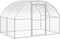vidaXL - Kippenren - 3x10x2 - m - gegalvaniseerd - staal