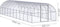vidaXL - Kippenren - 3x10x2 - m - gegalvaniseerd - staal