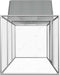 vidaXL - Kippenren - 3x1x1,5 - m - gegalvaniseerd - staal