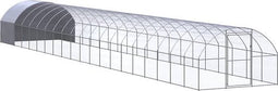 vidaXL - Kippenren - 3x20x2 - m - gegalvaniseerd - staal