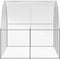 vidaXL - Kippenren - 3x2x2 - m - gegalvaniseerd - staal