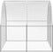 vidaXL - Kippenren - 3x6x2 - m - gegalvaniseerd - staal