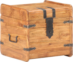 vidaXL - Kist - 40x40x40 - cm - massief - acaciahout