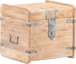 vidaXL - Kist - 40x40x40 - cm - massief - acaciahout