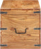 vidaXL - Kist - 90x40x40 - cm - massief - acaciahout