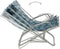 vidaXL - Klapstoelen - 2 - st - staal - bladpatroon
