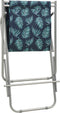vidaXL - Klapstoelen - 2 - st - staal - bladpatroon