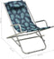 vidaXL - Klapstoelen - 2 - st - staal - bladpatroon