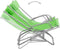 vidaXL - Klapstoelen - 2 - st - staal - groen