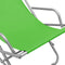 vidaXL - Klapstoelen - 2 - st - staal - groen
