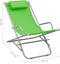 vidaXL - Klapstoelen - 2 - st - staal - groen