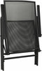 vidaXL - Klapstoelen - mesh - 4 - st - staal - antraciet