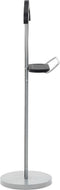 vidaXL - Kledingbutler - 45x35x107 - cm - zwart - en - grijs