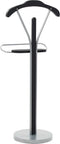 vidaXL - Kledingbutler - 45x35x107 - cm - zwart - en - grijs