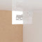 vidaXL - Kledingkast - 100x32,5x35 - cm - bewerkt - hout - hoogglans - wit