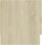 vidaXL - Kledingkast - 100x32,5x35 - cm - bewerkt - hout - sonoma - eikenkleurig